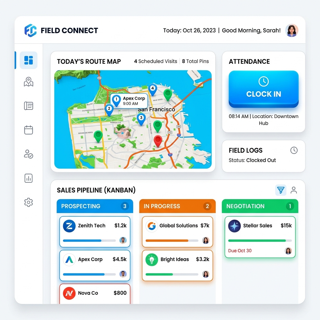 NexusLabs CRM Saha Personeli Mobil Arayüzü